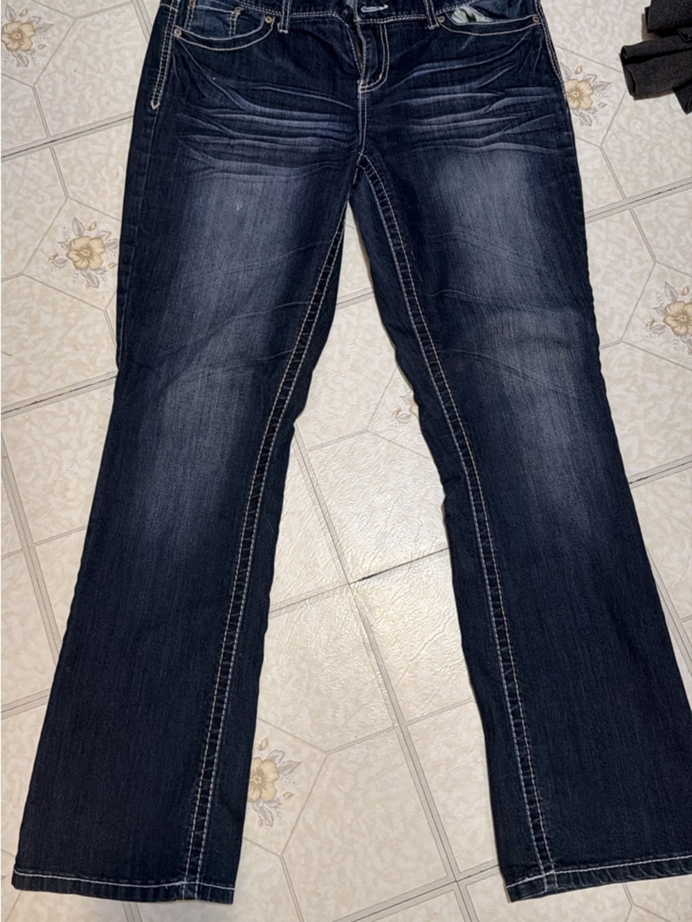 Maurices Dark Blue Bootcut Jeans